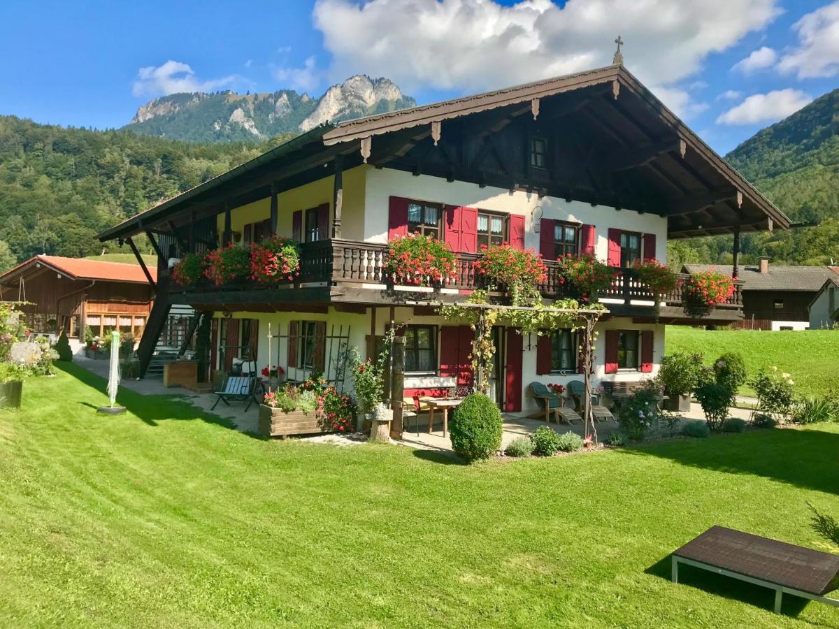 Ferienwohnung Draexl Garten Und Bergblick Nußdorf am Inn Dış mekan fotoğraf